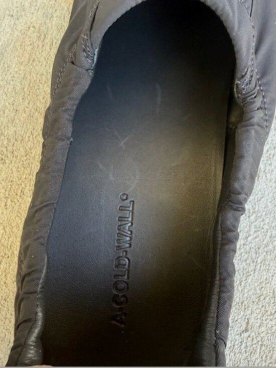 A-COLD-WALL Nylon Cord-Lock Loafers NIB UK 9/IT 43/US 10 main image 7